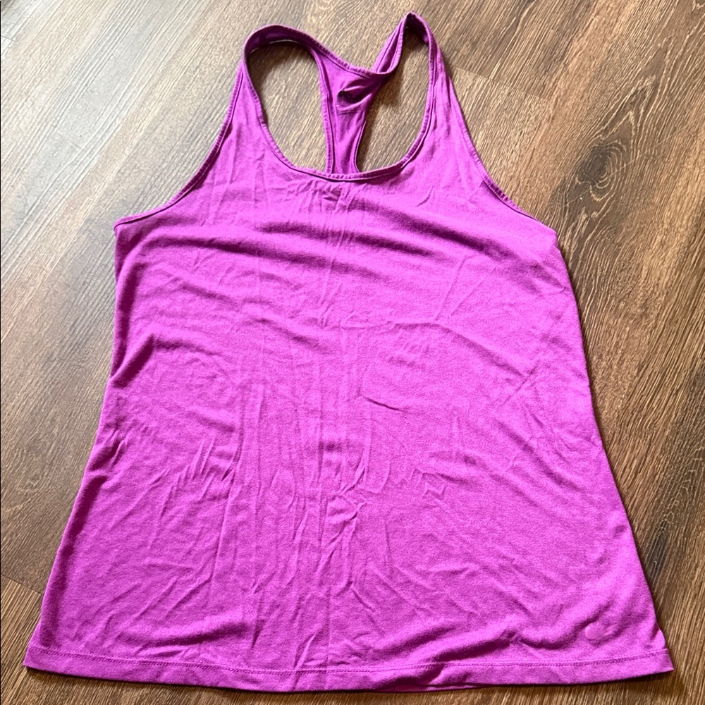 Nike Women's Racerback Tank Top - Purple